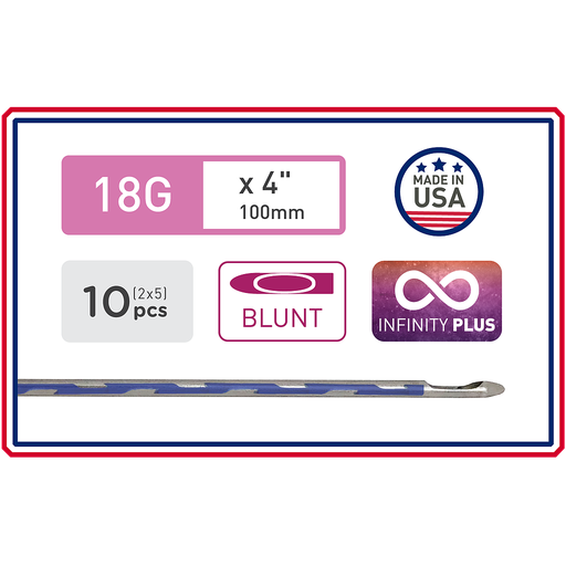 [US18100IC-B] Infinity Plus - 18G x 4"